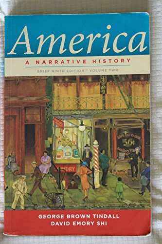 Beispielbild fr America: A Narrative History zum Verkauf von BooksRun