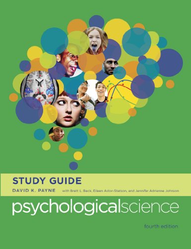 Beispielbild fr Study Guide: for Psychological Science, Fourth Edition zum Verkauf von BookHolders