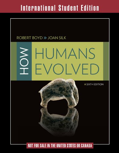 Imagen de archivo de How Humans Evolved (6th Edition) a la venta por Anybook.com