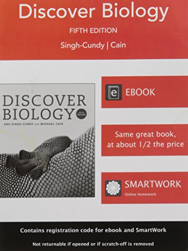 Stock image for Discover Biology 5th Edition Register Code for sale by Bookseller909