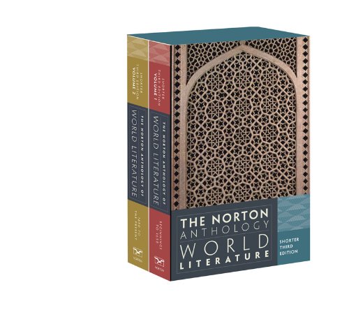 Stock image for The Norton Anthology of World Literature (Shorter Third Edition) (Vol. Two-Volume Set) for sale by SecondSale