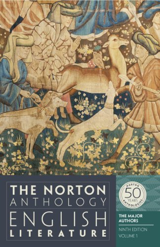 Beispielbild fr The Norton Anthology of English Literature, The Major Authors (Ninth Edition) (Vol. 1) zum Verkauf von SecondSale