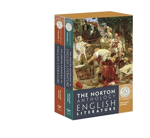 Beispielbild fr The Norton Anthology of English Literature " The Major Authors Vol 1 & 2 9e zum Verkauf von WorldofBooks