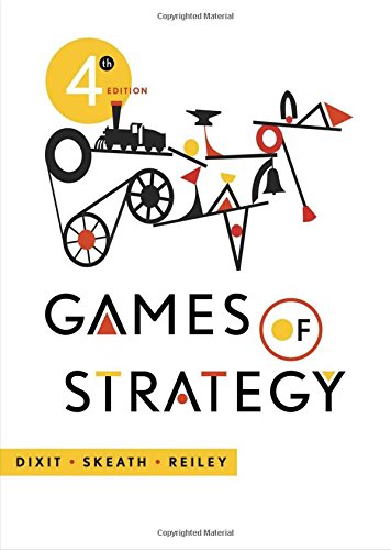 Beispielbild fr Games of Strategy zum Verkauf von BooksRun