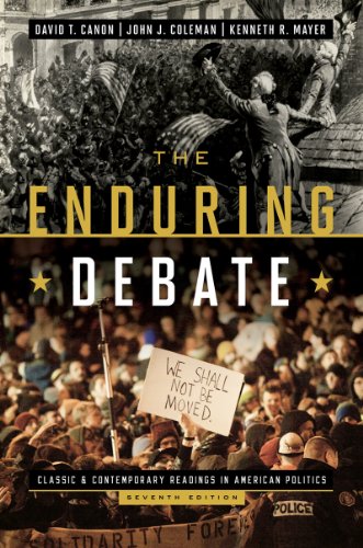 Imagen de archivo de The Enduring Debate : Classic and Contemporary Readings in American Politics a la venta por Better World Books
