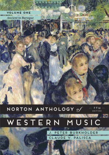 9780393921618: Norton Anthology of Western Music: Ancient to Baroque