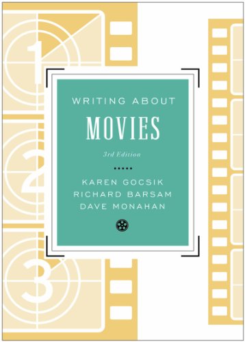 Beispielbild fr Writing About Movies (Third Edition) zum Verkauf von Books From California