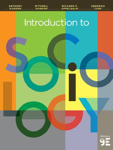 Beispielbild fr Introduction to Sociology (Seagull Ninth Edition) zum Verkauf von SecondSale