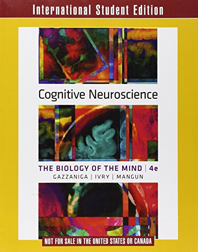 Imagen de archivo de Cognitive Neuroscience ? The Biology of the Mind a la venta por Brit Books