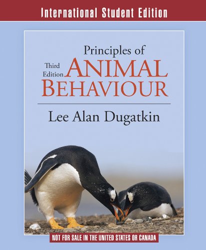 Imagen de archivo de Principles of Animal Behavior 3e ISE a la venta por WorldofBooks