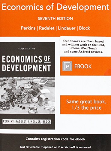 Economics of Development (9780393922493) by Dwight H. Perkins