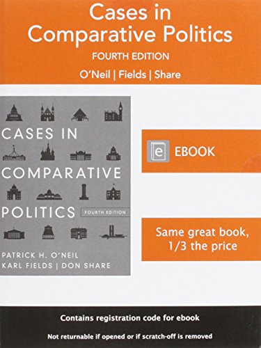 9780393922608: Cases in Comparative Politics