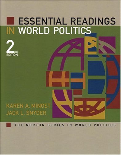 Imagen de archivo de Essential Readings in World Politics, Second Edition (The Norton Series in World Politics) a la venta por Open Books
