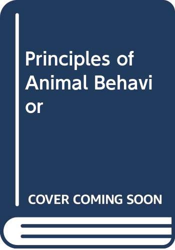 9780393924640: Principles of Animal Behavior Instructor's Manual
