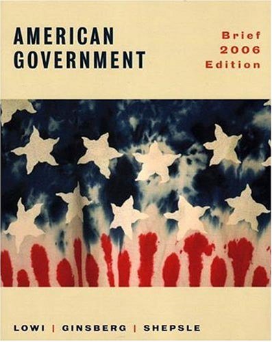 Beispielbild fr American Government: Freedom and Power, Brief 2006 Edition zum Verkauf von SecondSale