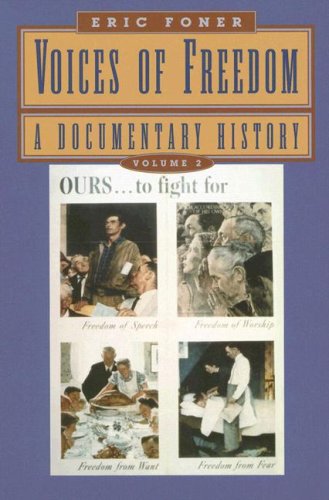 9780393925043: Voices of Freedom: A Documentary History: 2