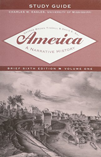 9780393925050: America – A Narrative History V 1 SG