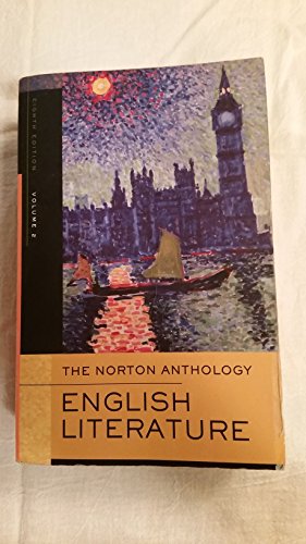 9780393925326: The Norton Anthology of English Literature: Volume 2: The Romantic Period through the Twentieth Century