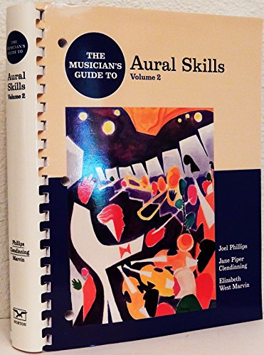Imagen de archivo de The Musician's Guide To Aural Skills Volume 2 a la venta por HPB-Red