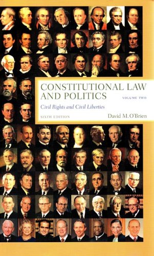 9780393925661: Constitutional Law And Politics: Civil Rights and Civil Liberties