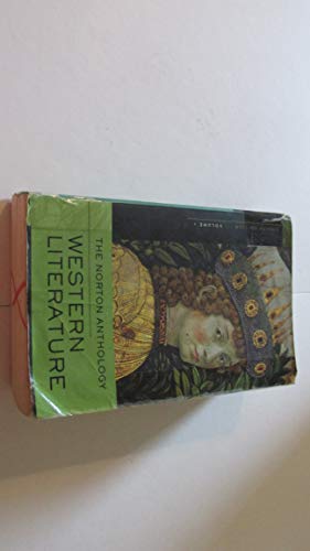 9780393925722: The Norton Anthology of Western Literature, Volume 1