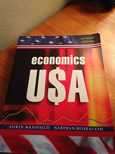 Beispielbild fr Economics U$A zum Verkauf von ThriftBooks-Dallas