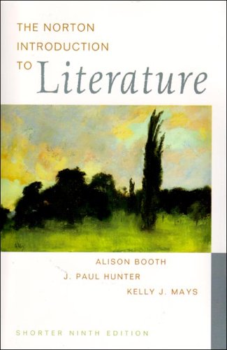 9780393926156: The Norton Introduction to Literature (Shorter Edition)
