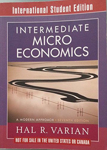 Imagen de archivo de Intermediate Microeconomics: A Modern Approach (Seventh Edition) a la venta por Decluttr