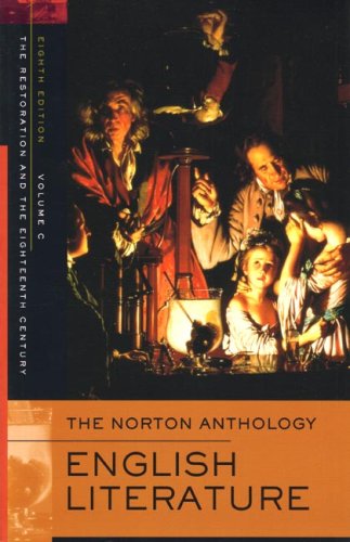 Imagen de archivo de The Norton Anthology of English Literature, Volume C: The Restoration and the Eighteenth Century a la venta por SecondSale