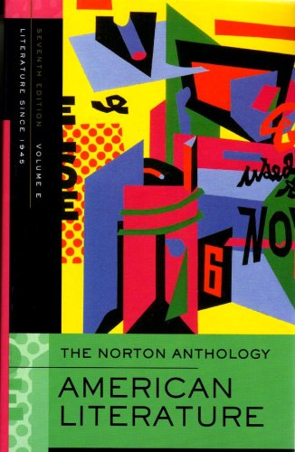 9780393927436: Norton Anthology of American Literature, Volume E: Literature Since 1945