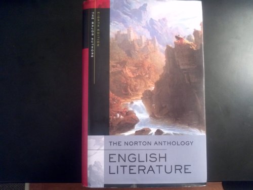 Stock image for Norton Anthology of English Literature for sale by Textbookplaza
