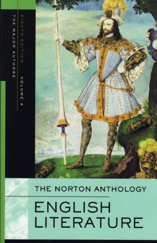 9780393928303: The Norton Anthology of English Literature Major Authors Edition: The Middle Ages Through the Restoration And the Eighteenth Century
