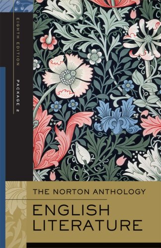 Beispielbild fr Norton Anthology of English Literature zum Verkauf von A Team Books