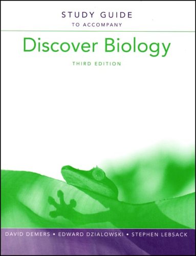 Stock image for Study Guide: for Discover Biology, Third Edition for sale by The Book Cellar, LLC