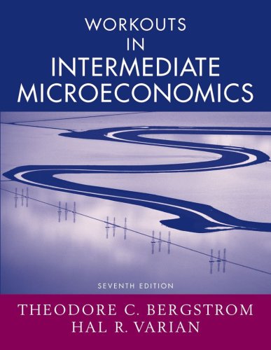 Imagen de archivo de Workouts in Intermediate Microeconomics: For Intermediate Microeconomics: A Modern Approach, Seventh Edition a la venta por ThriftBooks-Atlanta