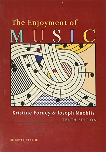 9780393928884: The Enjoyment of Music: An Introduction to Perceptive Listening