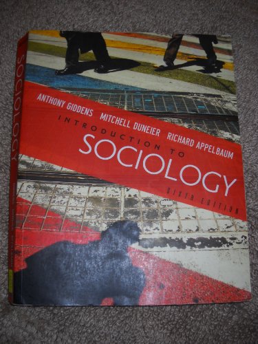 Beispielbild fr Introduction to Sociology, 6th Edition zum Verkauf von ZBK Books