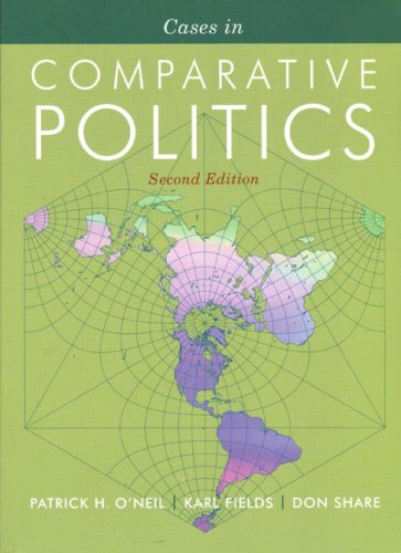 9780393929430: Cases in Comparative Politics