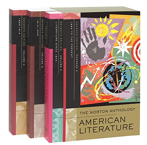 Stock image for Norton Anthology of American Literature: v. C, D & E for sale by medimops