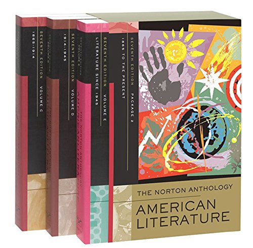 9780393929942: Norton Anthology of American Literature 7e V C, V D and V E Package: c,d,e