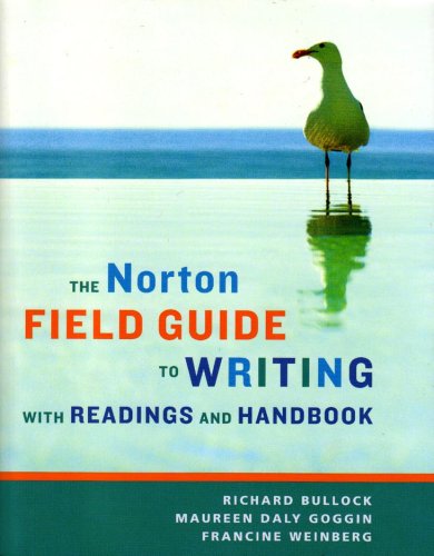 Imagen de archivo de The Norton Field Guide to Writing with Readings and Handbook a la venta por SecondSale