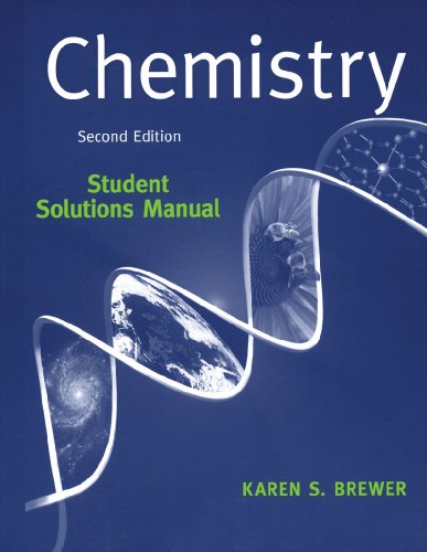 Stock image for Student Solutions Manual: for Chemistry: The Science in Context, Second Edition for sale by HPB Inc.