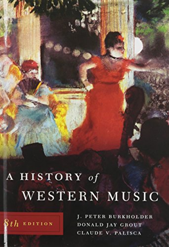 Beispielbild fr A History of Western Music zum Verkauf von HPB-Red