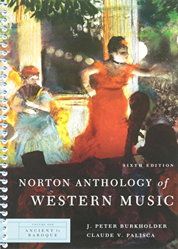 Beispielbild fr Norton Anthology of Western Music zum Verkauf von ThriftBooks-Atlanta