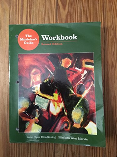 Stock image for The Musician's Guide Workbook (Second Edition) for sale by SecondSale