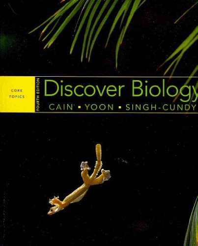 Beispielbild fr Discover Biology: Core Topics zum Verkauf von Wonder Book