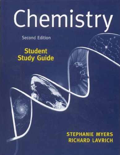 Imagen de archivo de Study Guide: for Chemistry: The Science in Context, Second Edition a la venta por HPB-Red