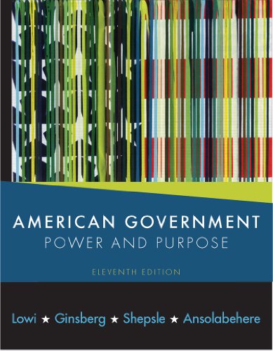 9780393932980: American Government: Power and Purpose