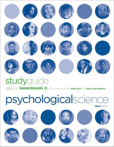 9780393933277: Study Guide: for Psychological Science, Third Edition