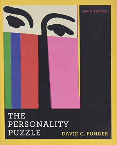 Beispielbild fr The Personality Puzzle (Fifth Edition) zum Verkauf von Wonder Book